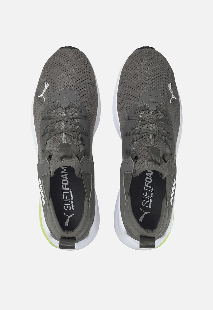 PUMA - Cell vive - castlerock-soft fluo yellow - puma white