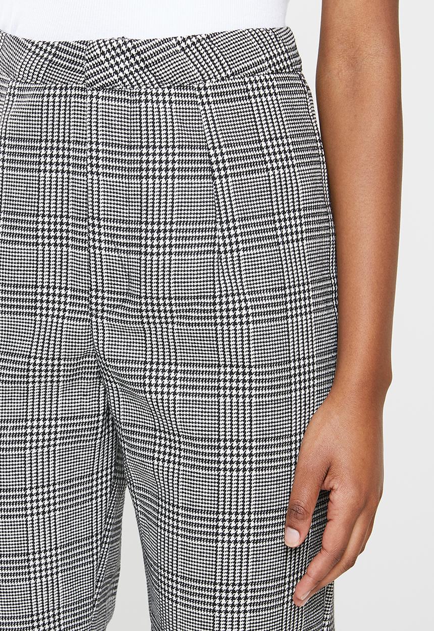 Missguided - Tailored coord cigarette trouser check - grey