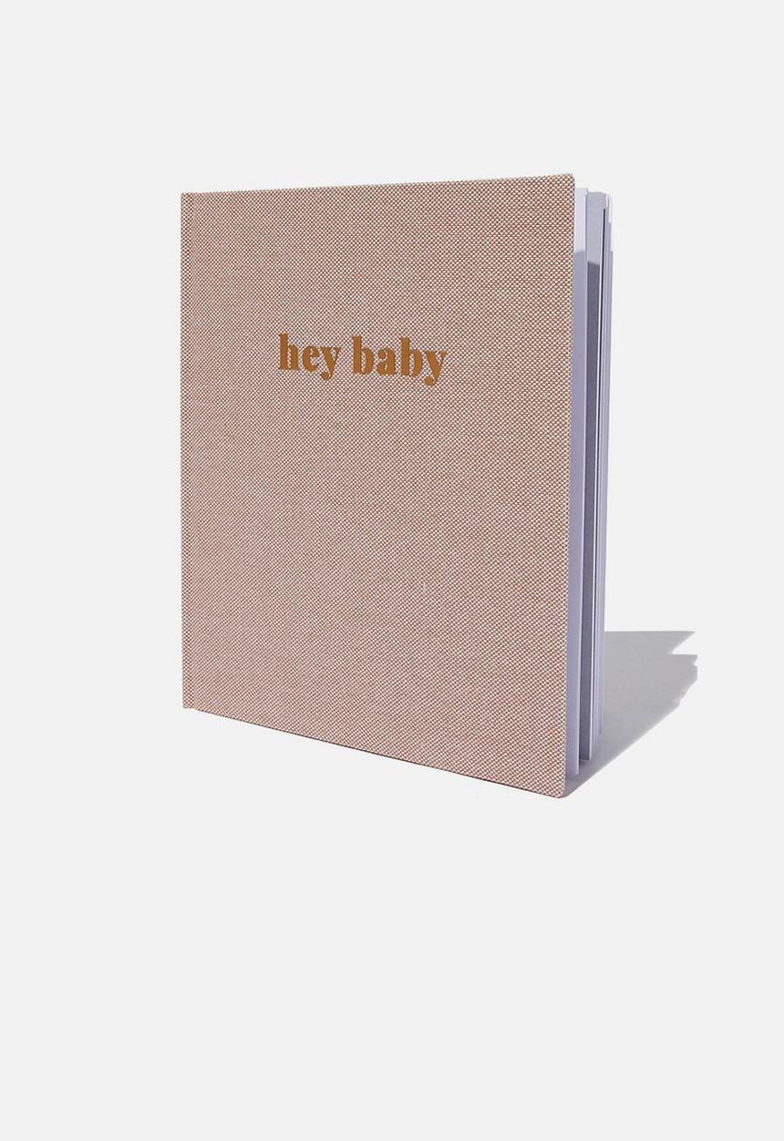 Cotton On - Baby book - hey baby zephyr