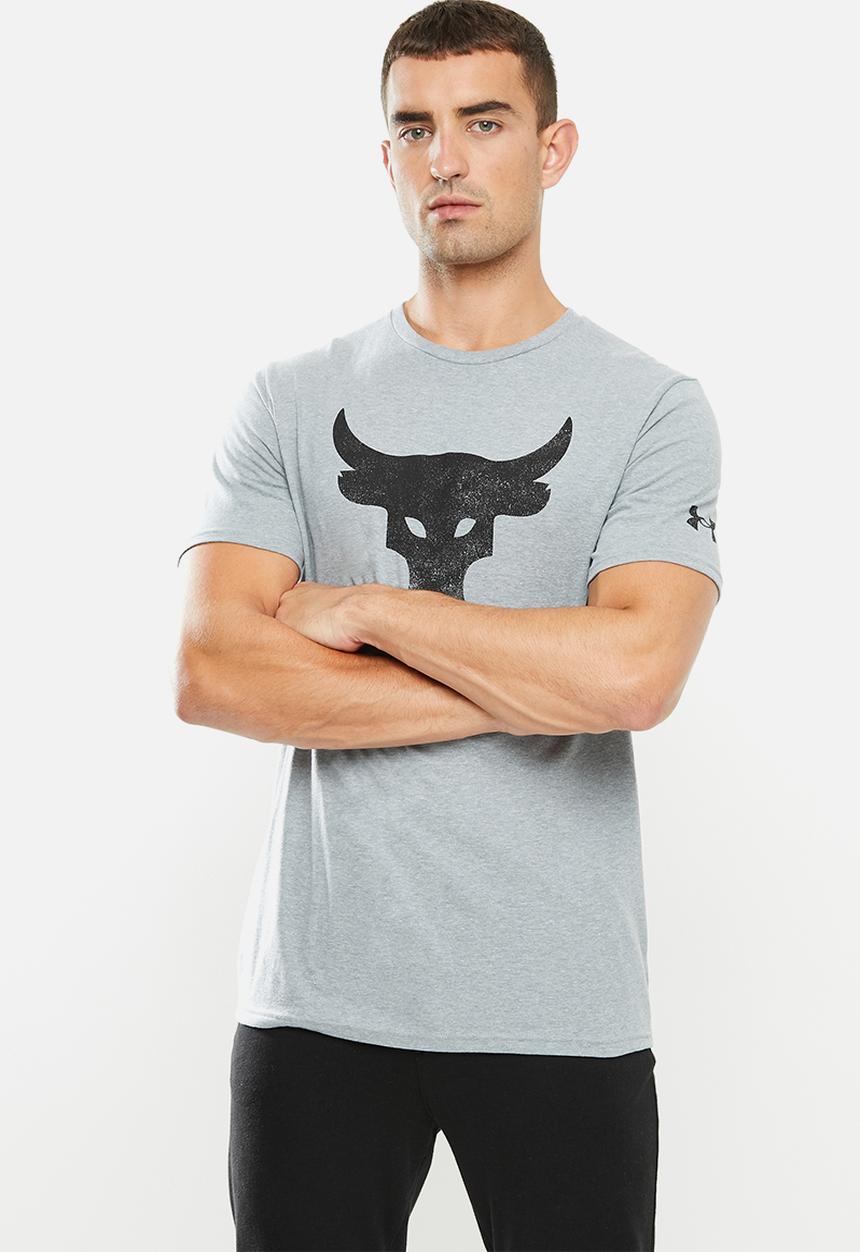 Under Armour - UA Project Rock Brahma Bull short sleeve tee - grey