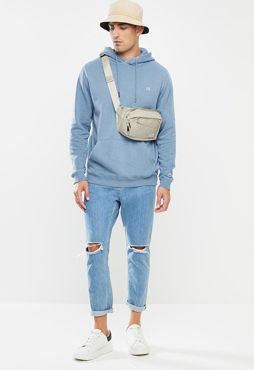 Factorie - Oversized icon hoodie - blue