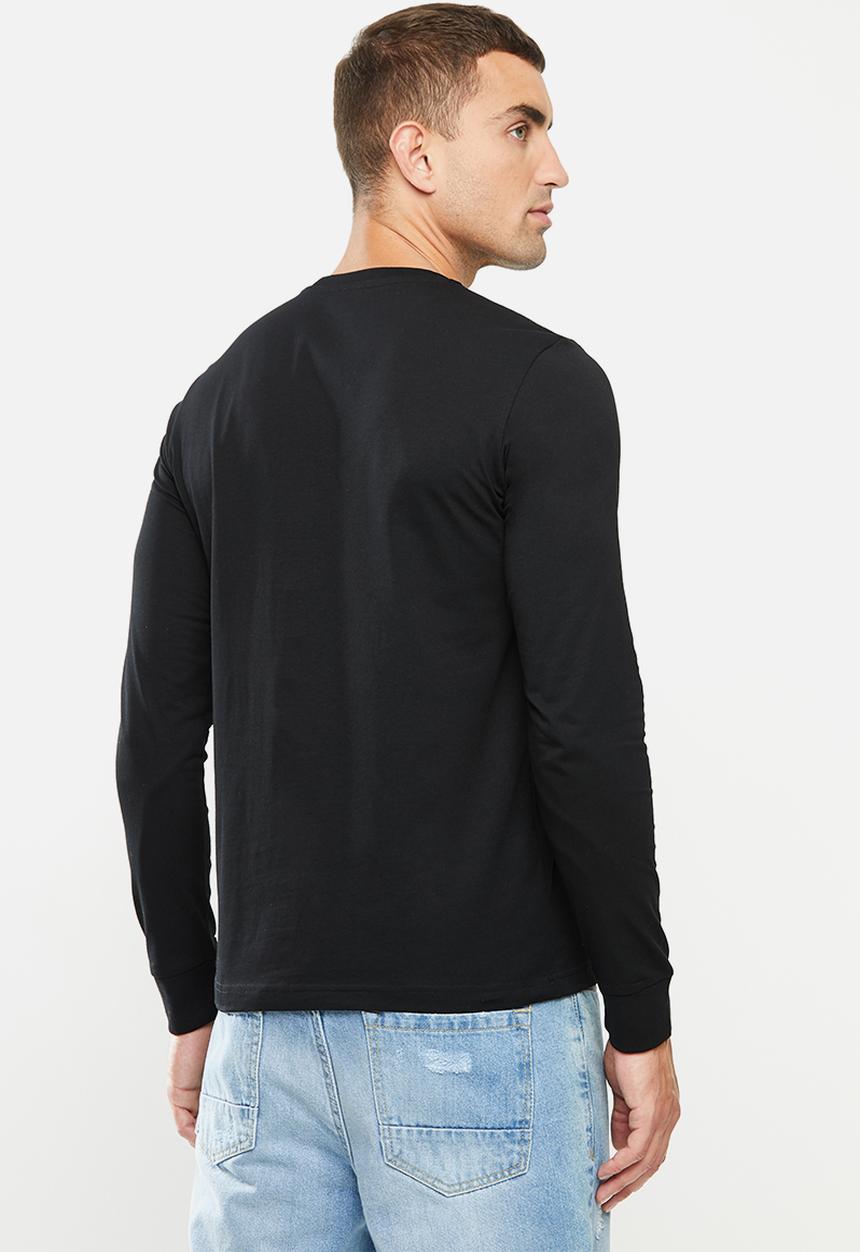Diesel  - T-diegos-ls-k41 T-shirt - black
