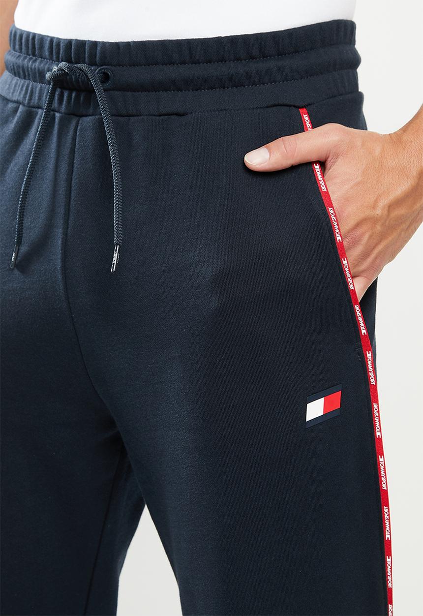 Tommy Hilfiger - Piping fleece cuffed pant - navy