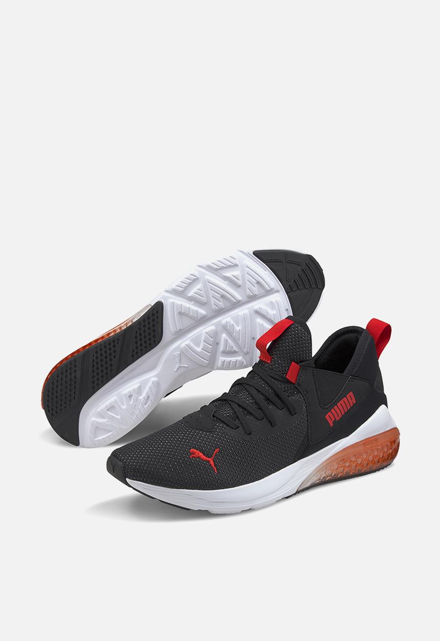 PUMA - Cell vive fade - puma black-high risk red