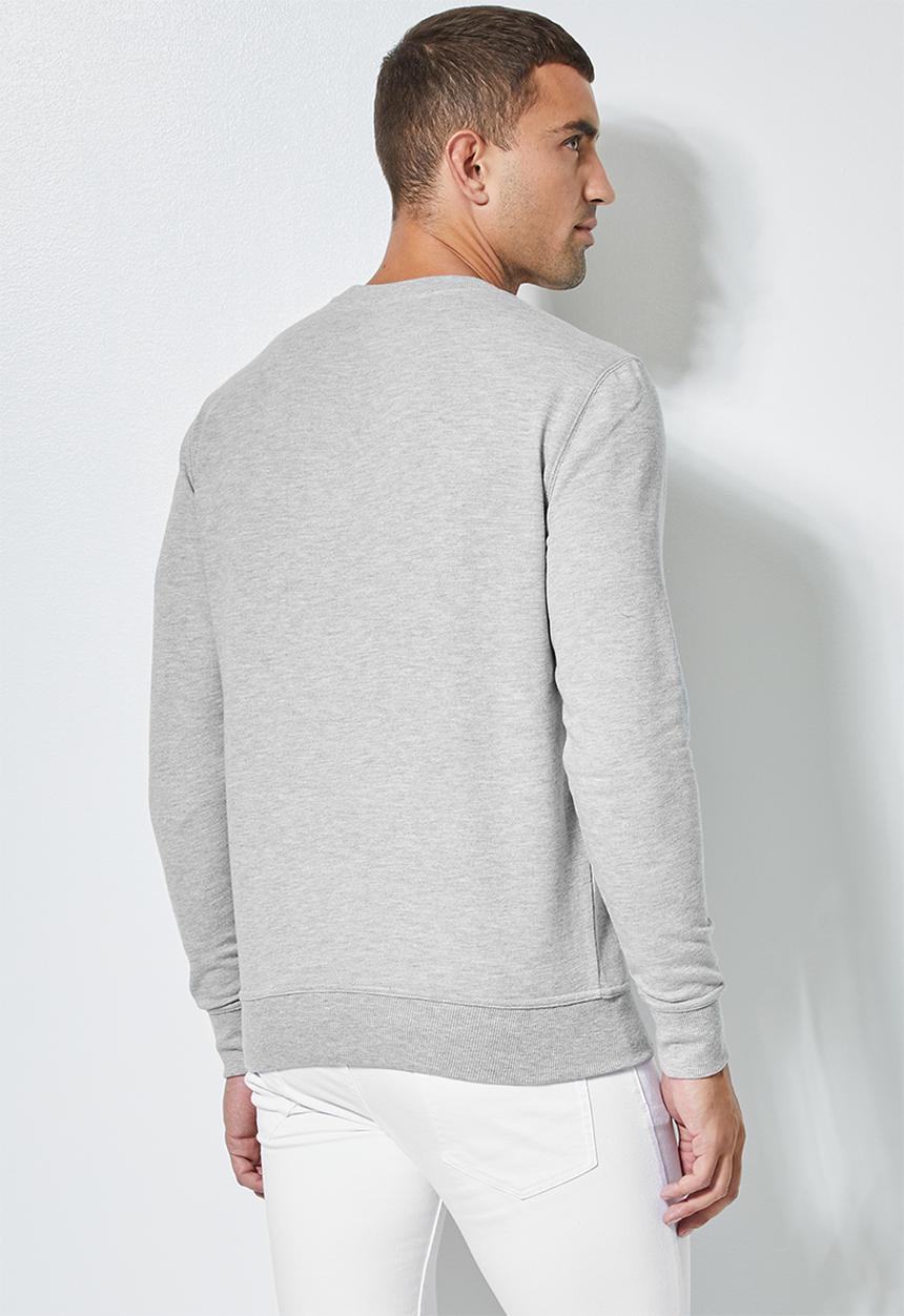 Superbalist - Brewer crew neck sweat - grey