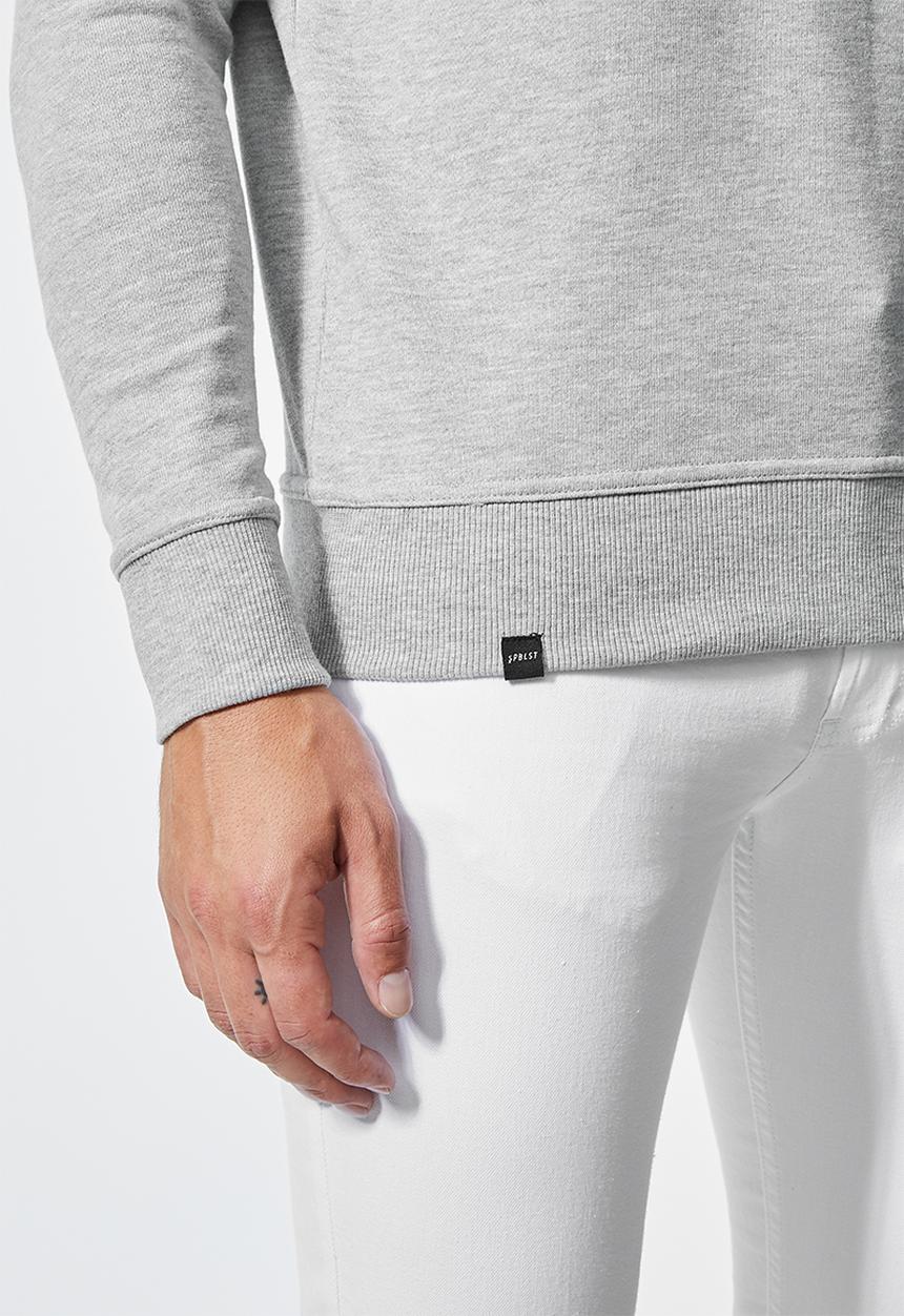Superbalist - Brewer crew neck sweat - grey