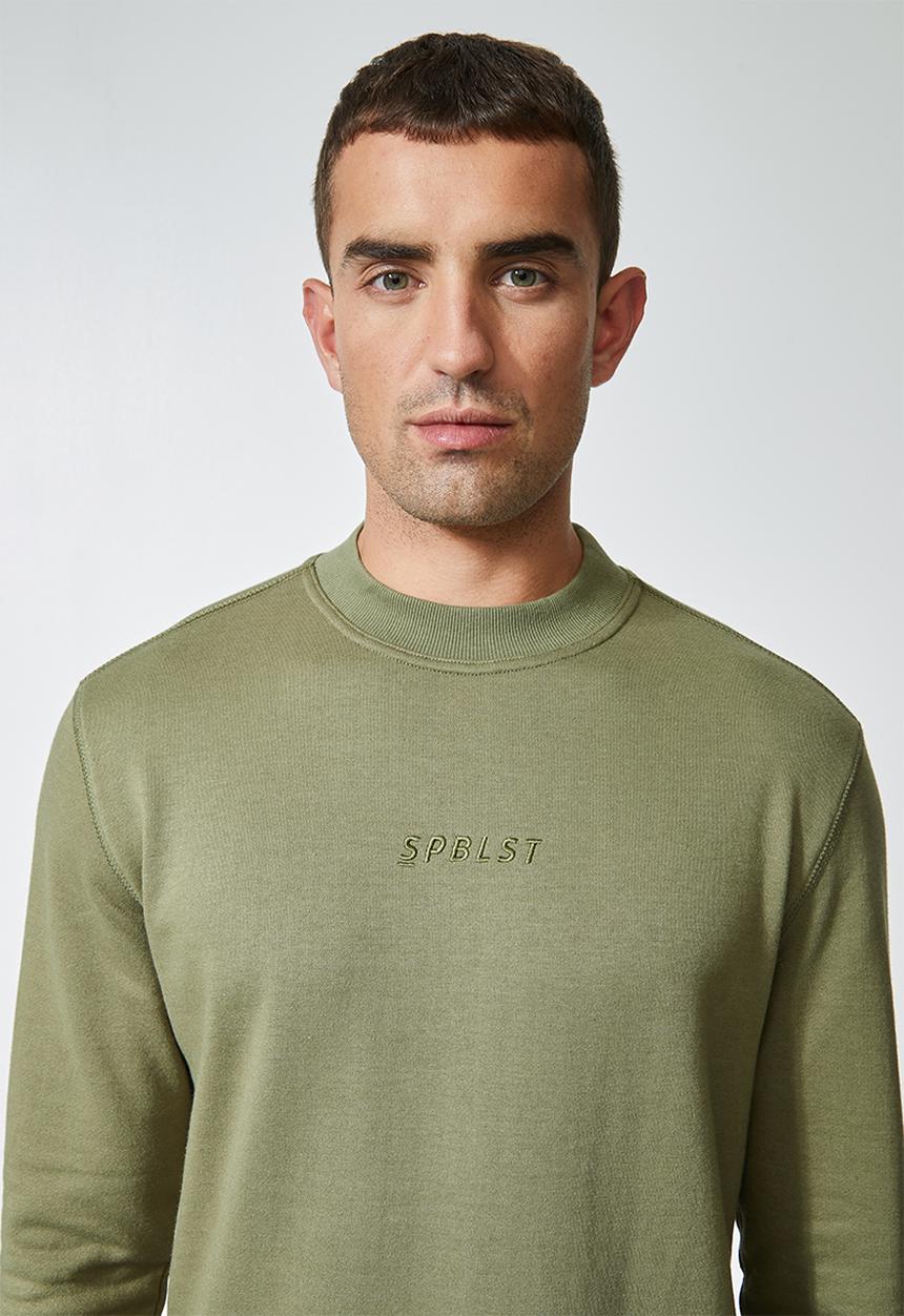 Superbalist - Friday high neck pullover sweat - khaki