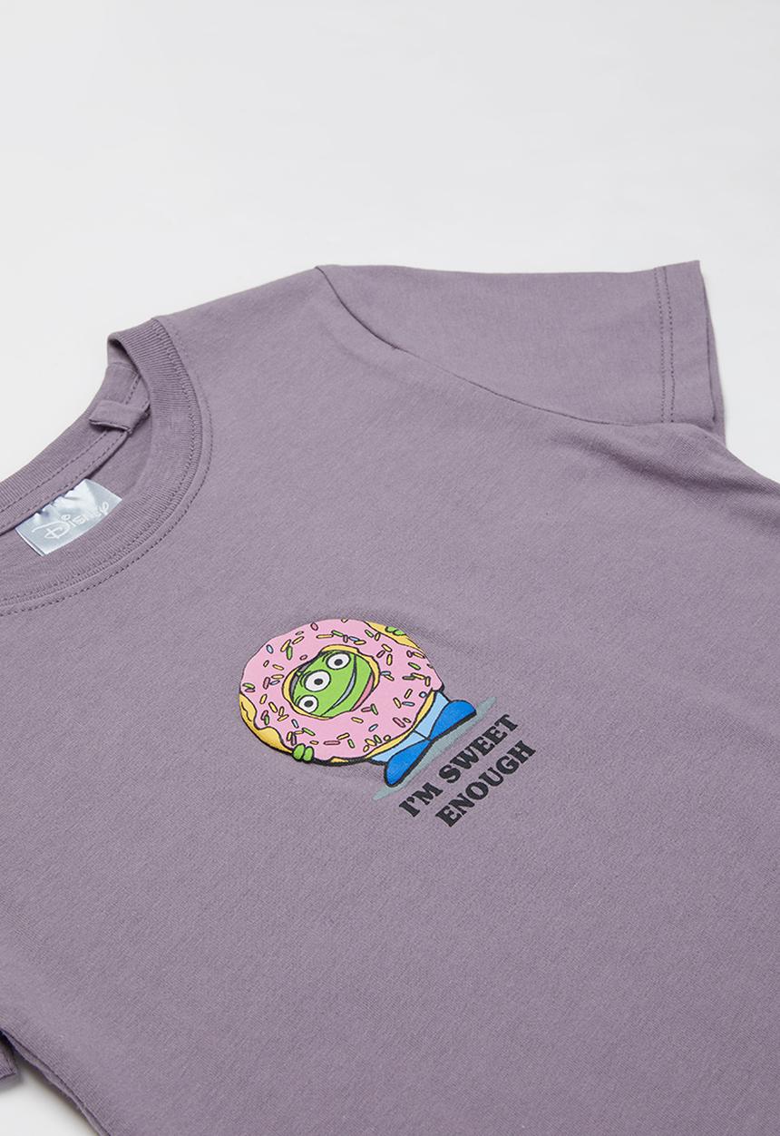 Cotton On - Short sleeve license embellished tee - purple