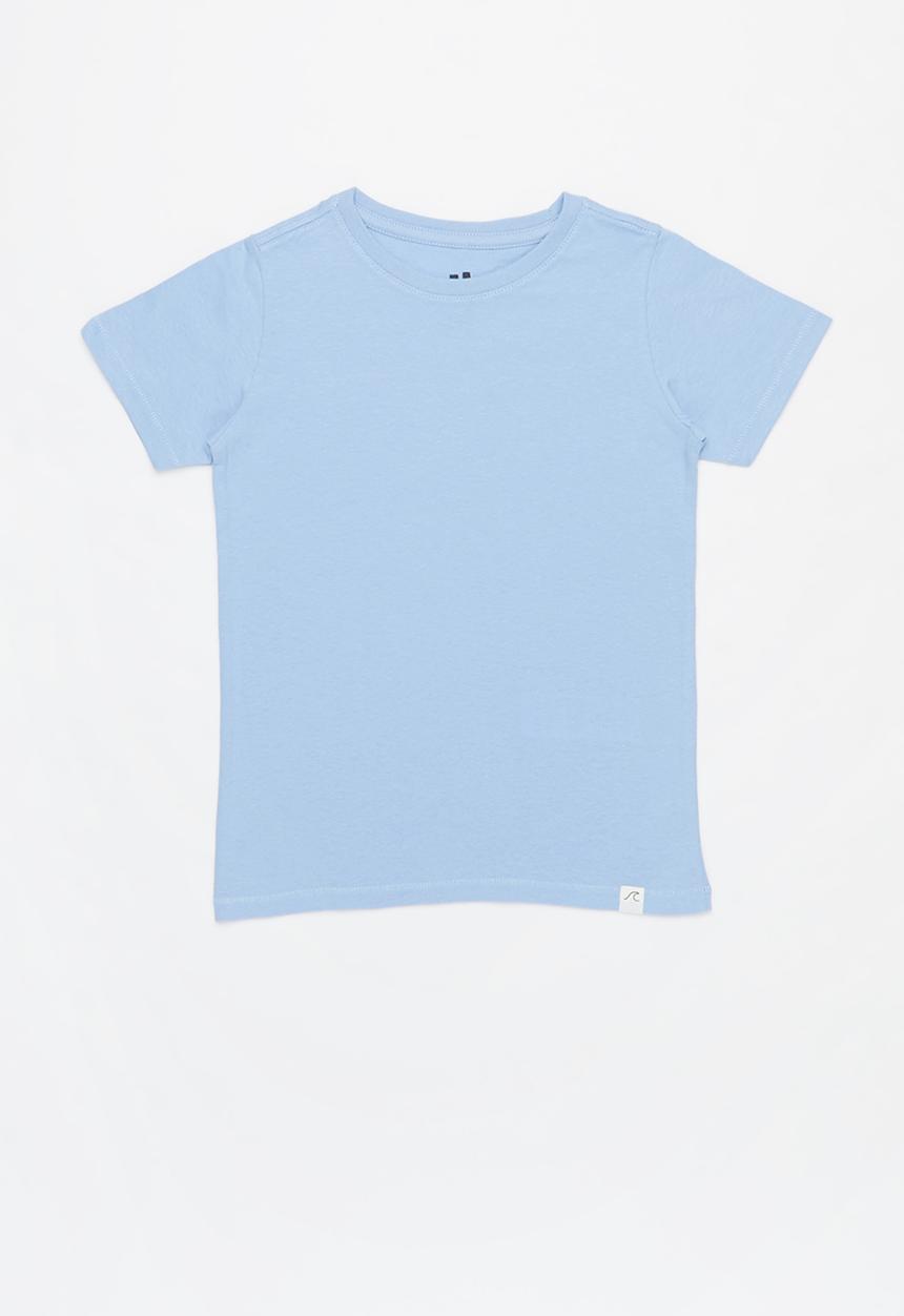 Cotton On - 2 Pack core short sleeve tee - khaki & blue 