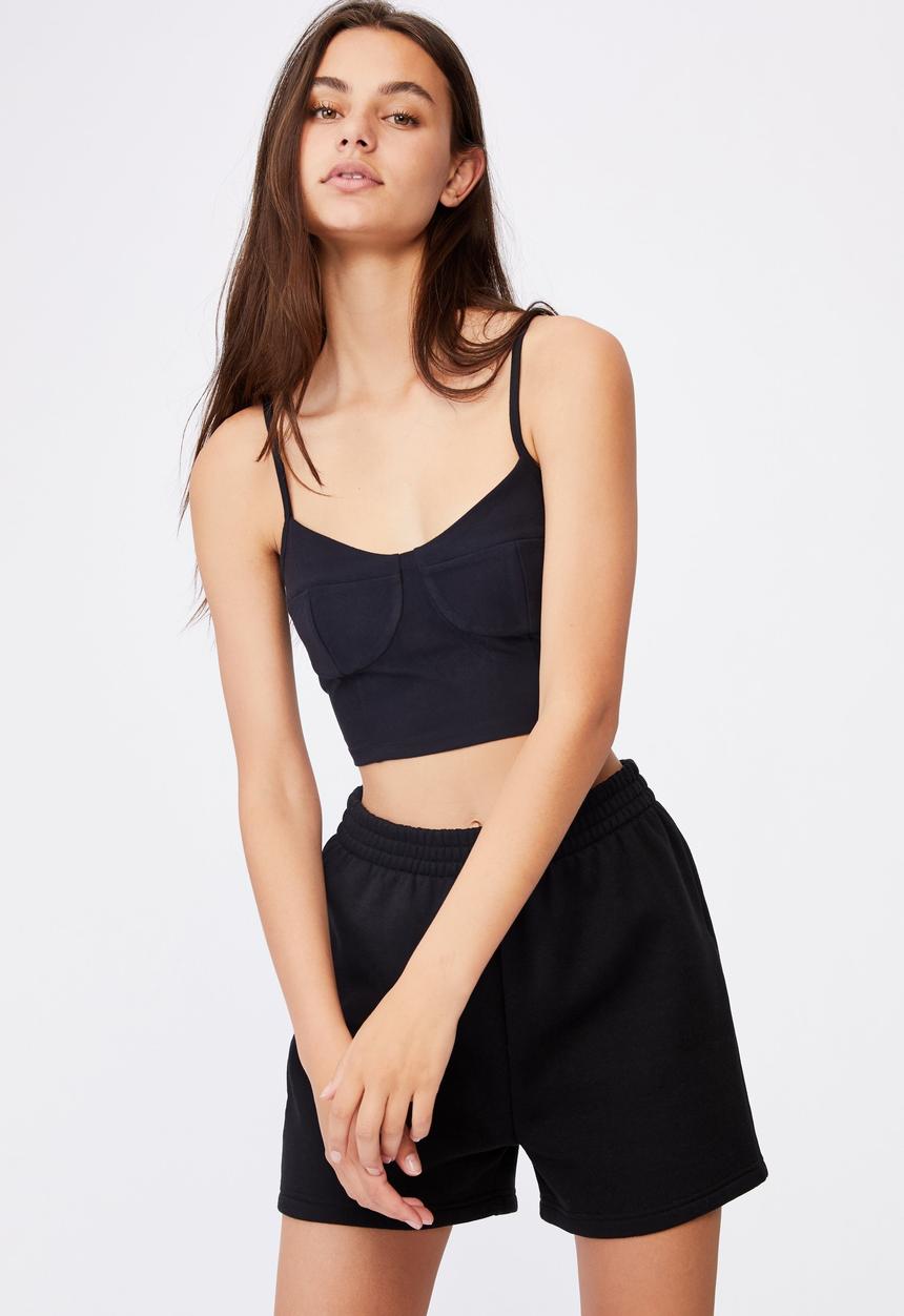 Factorie - Bustier cami - black