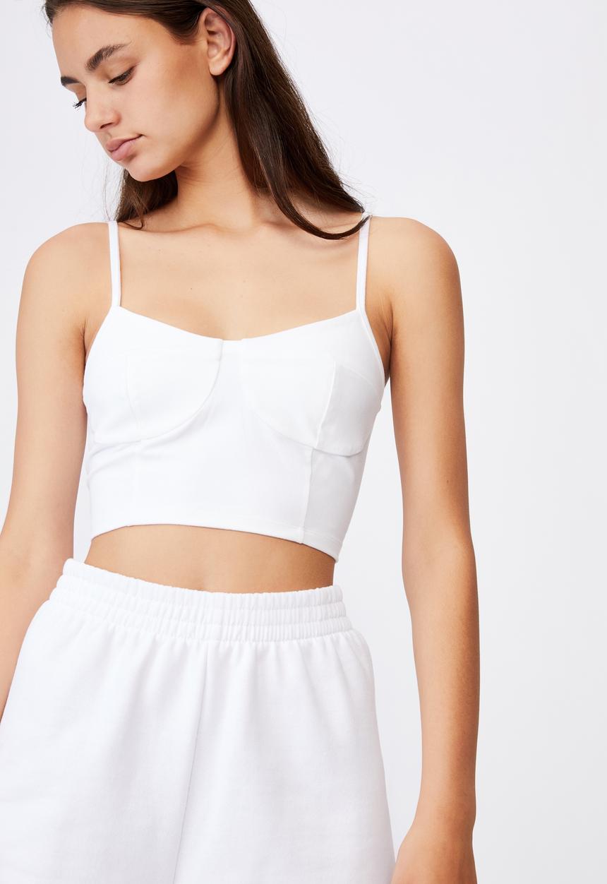 Factorie - Bustier cami - white