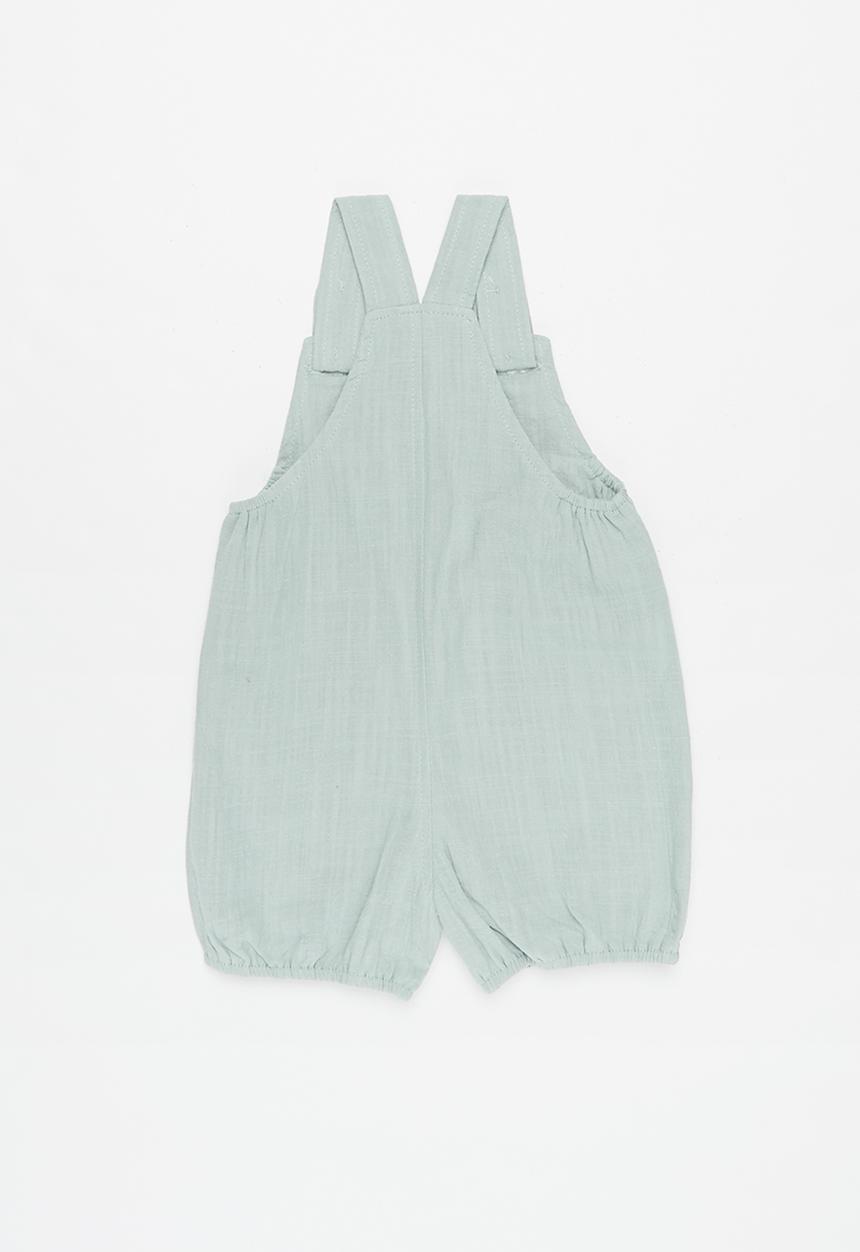 Pop Candy - Baby dungaree - sage