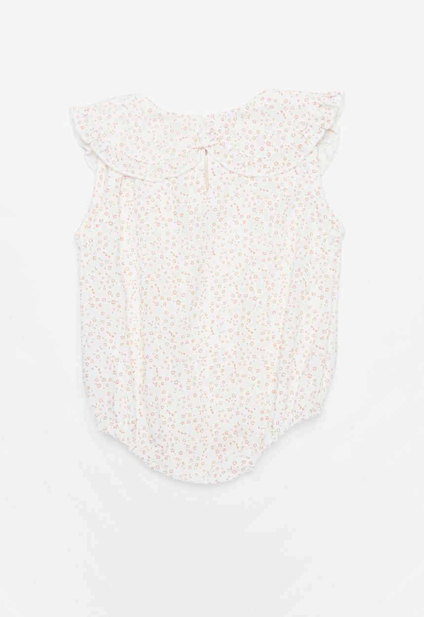 Pop Candy - Girls printed romper - pink