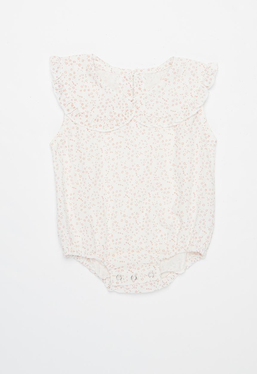 Pop Candy - Girls printed romper - pink