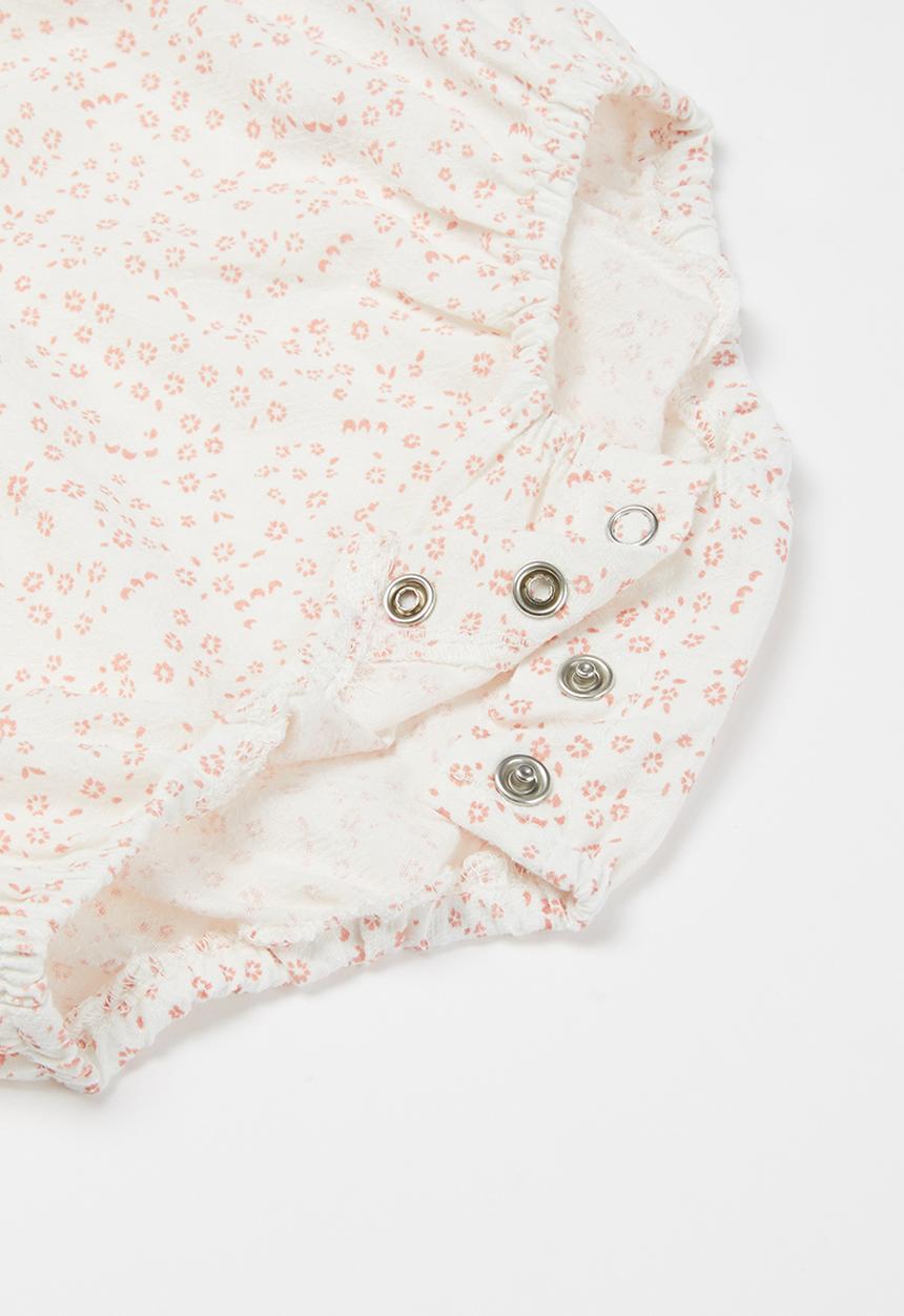 Pop Candy - Girls printed romper - pink