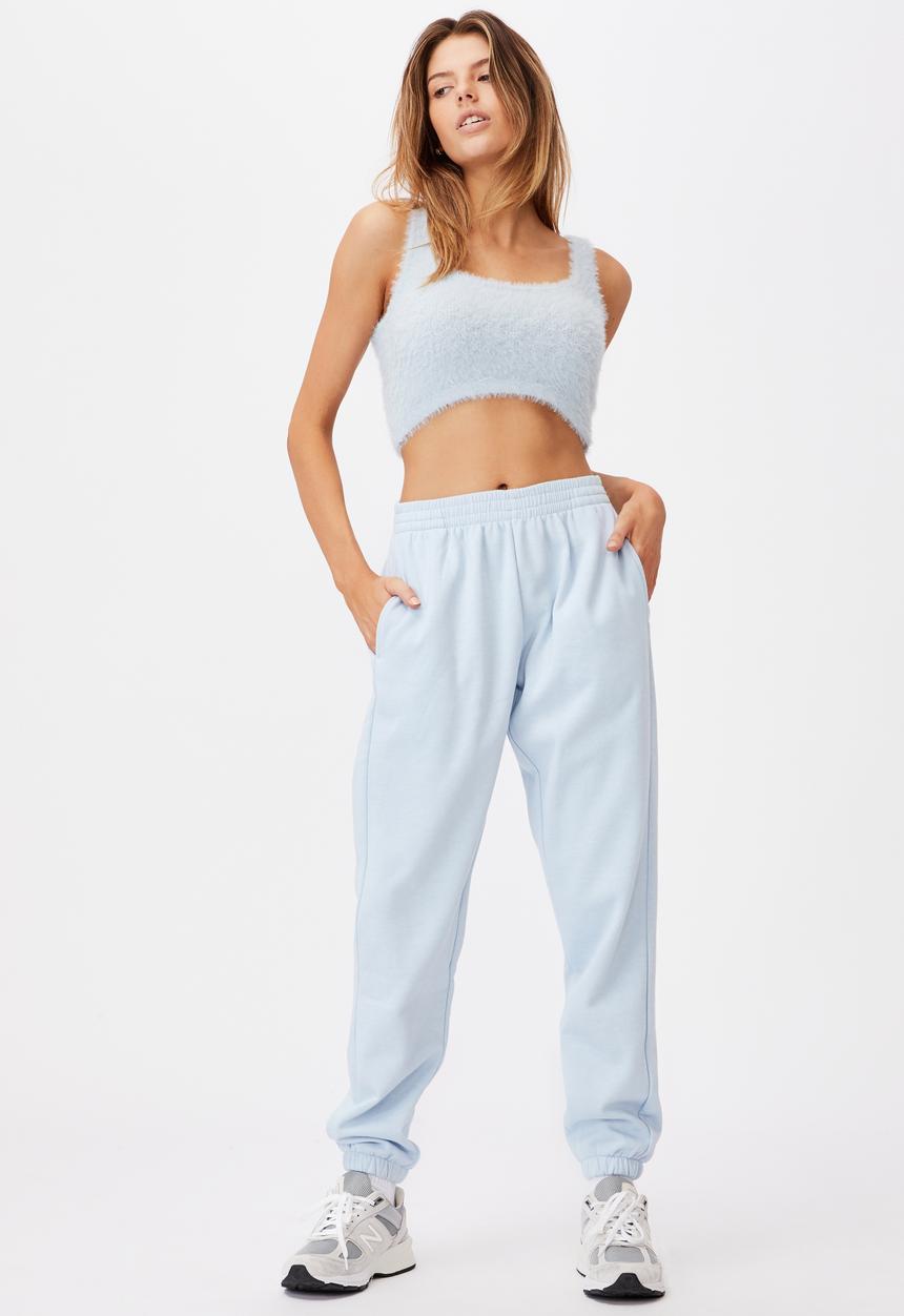 Factorie - Fluffy knit tank - blue