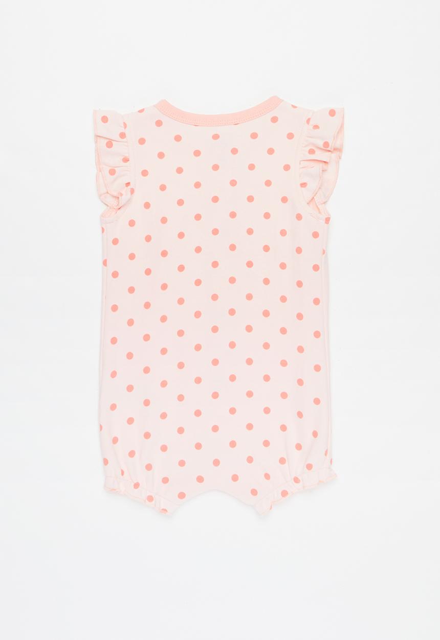 Pop Candy - Girls polka dot romper - pink