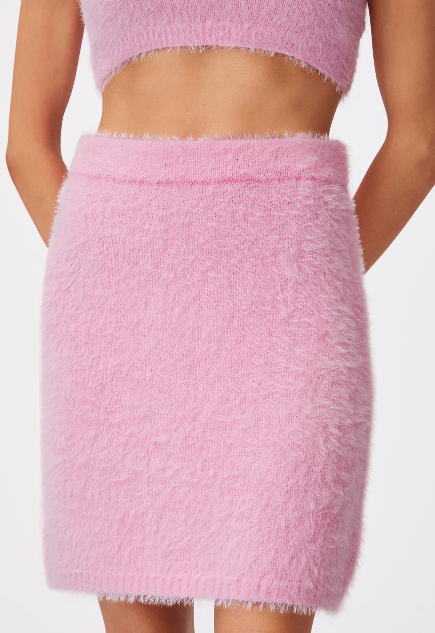 Factorie - Knit mini skirt - pink