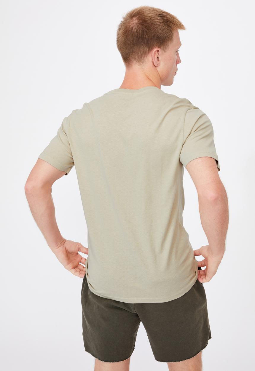 Cotton On - Tbar art t-shirt - green 