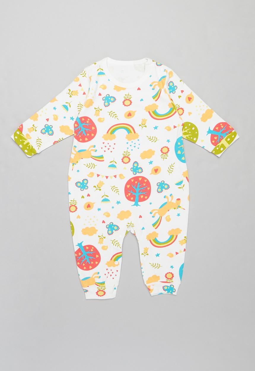 Pop Candy - Baby rainbow romper - multi