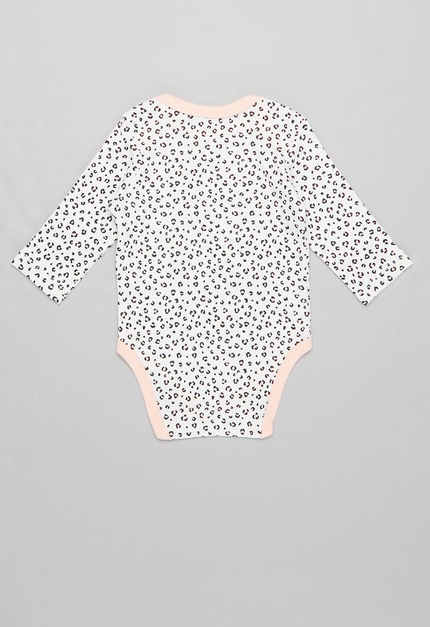 Pop Candy - Girls 3 Pack long sleeve body vets - grey