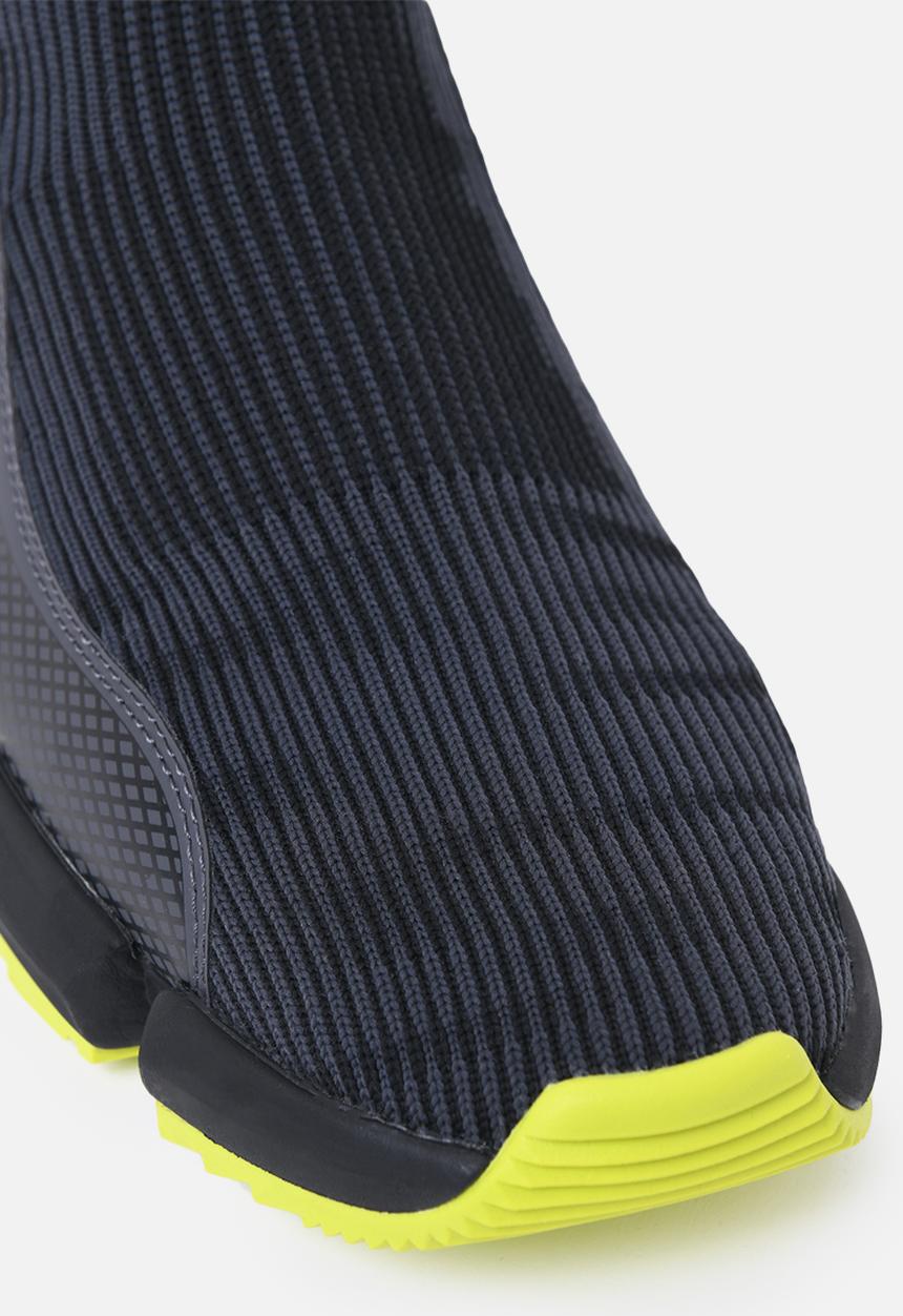 Diesel  - H-padola mid trek sneakers - black / asphalt