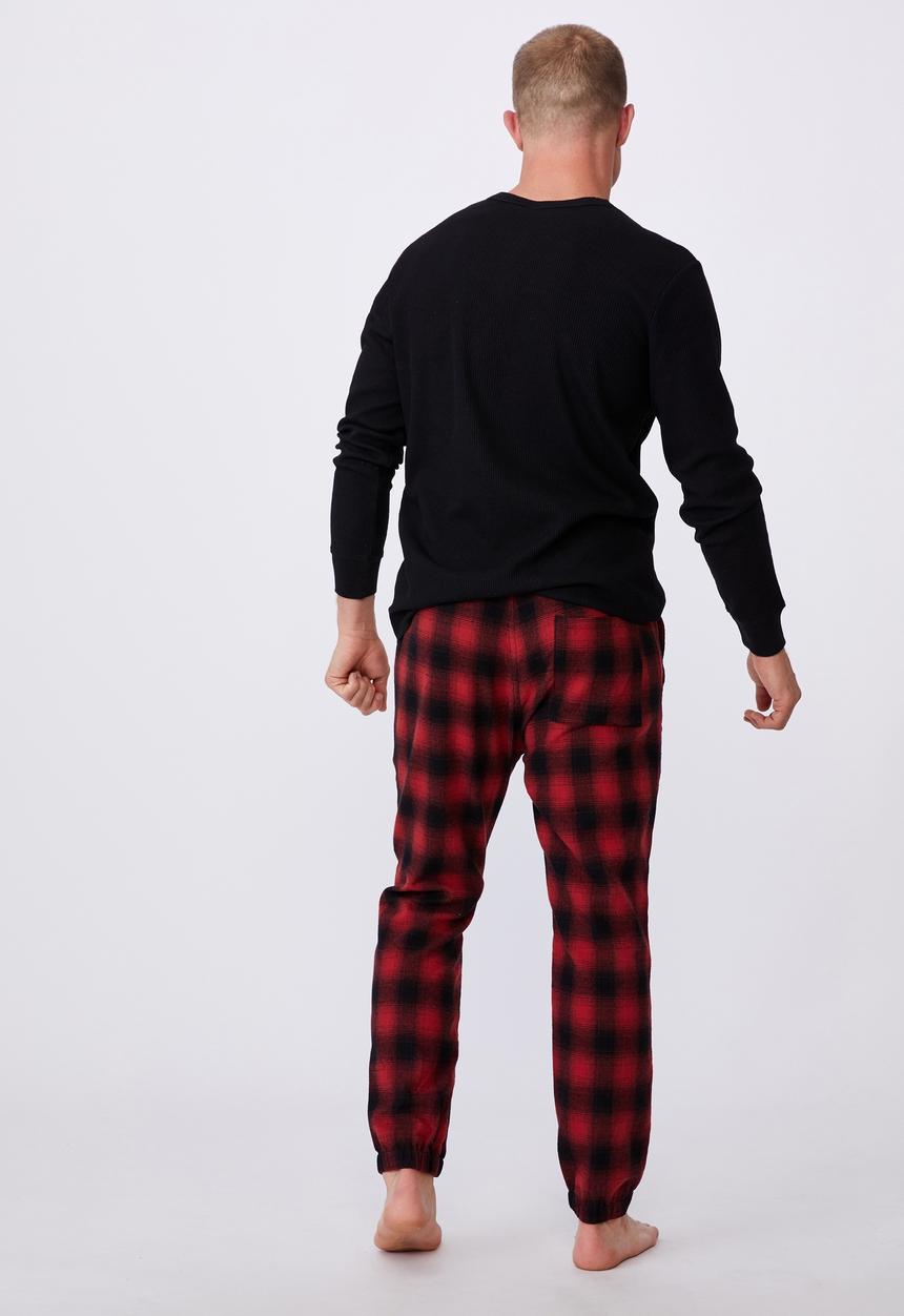 Cotton On - Pj drake - oxblood check