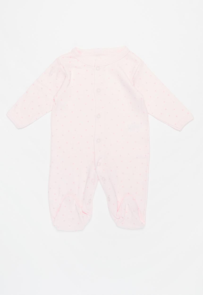 Pop Candy - Babygrow, bodysuit & bib set - pink