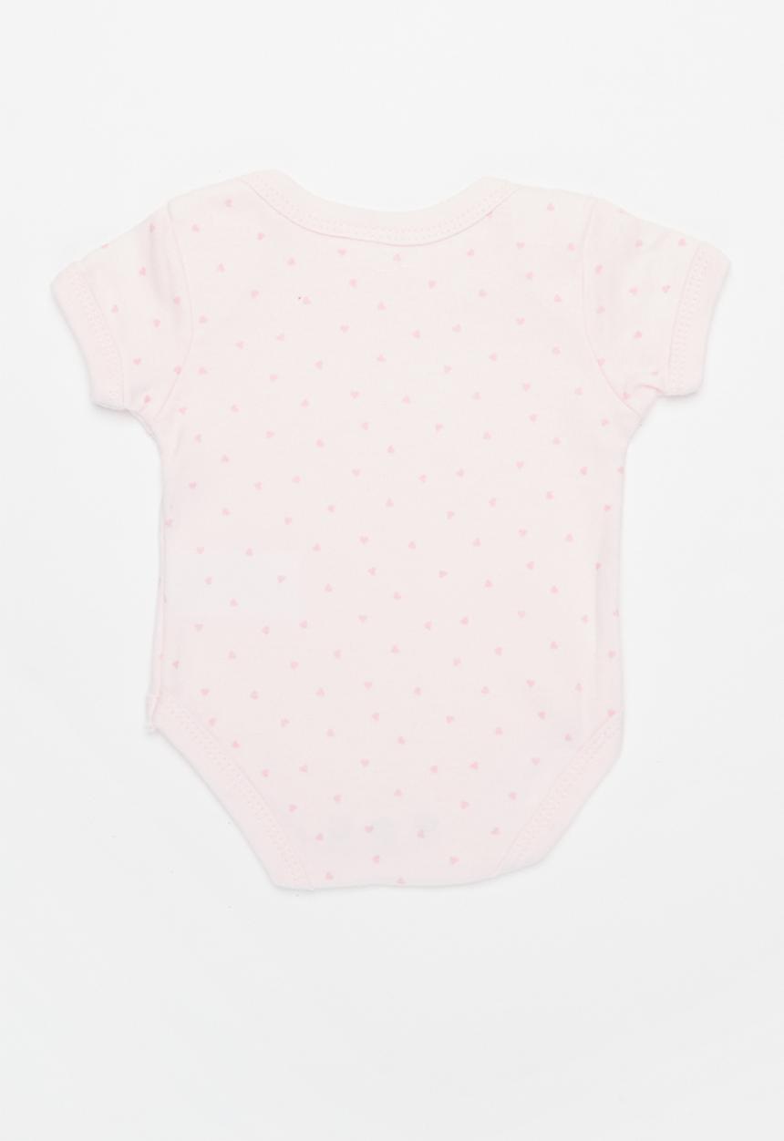 Pop Candy - Babygrow, bodysuit & bib set - pink