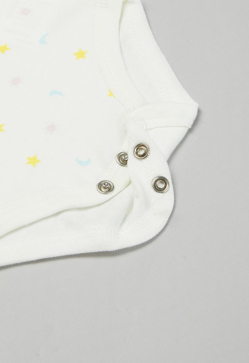 Pop Candy - Babygrow, bodysuit & bib set - white