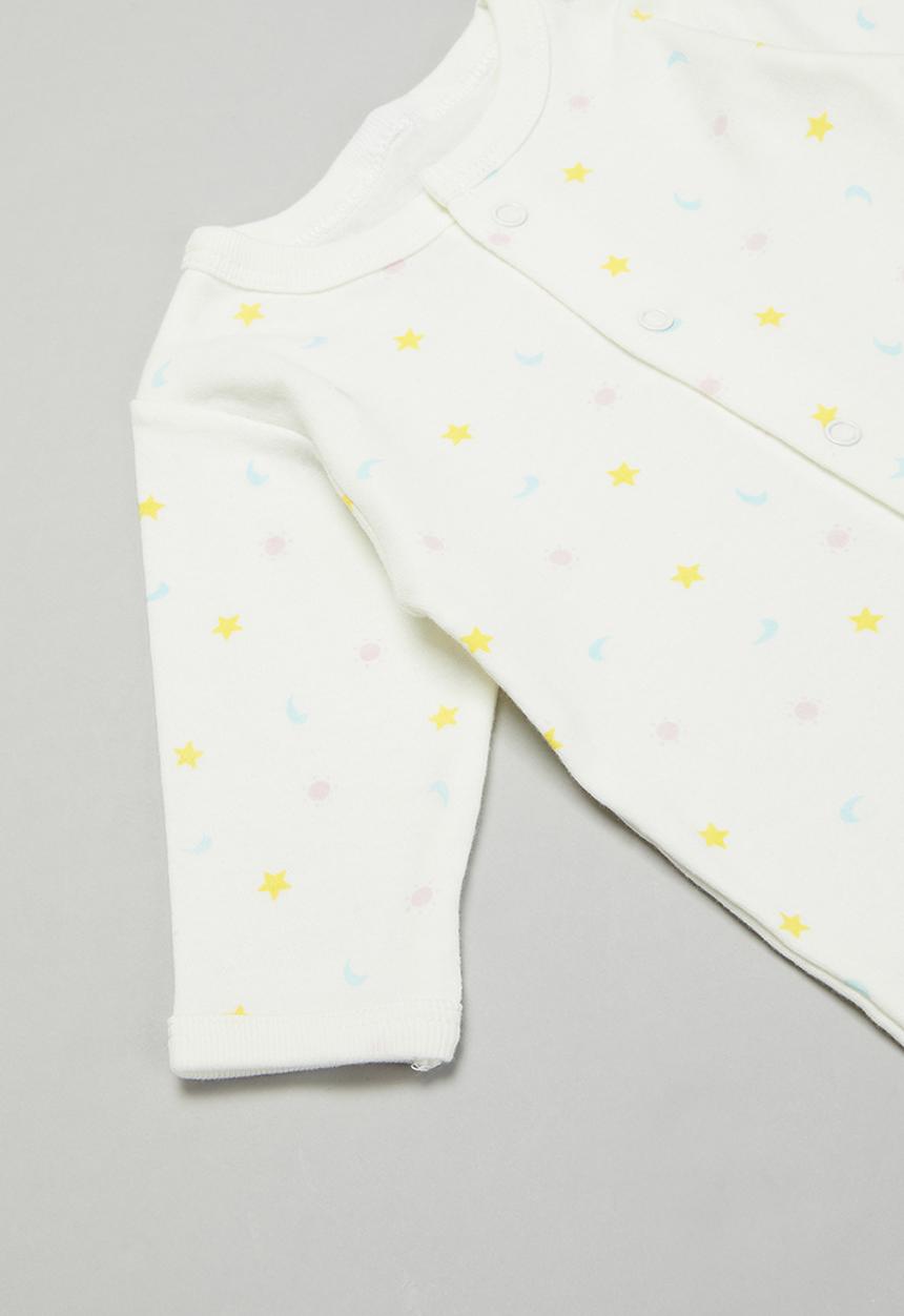 Pop Candy - Babygrow, bodysuit & bib set - white