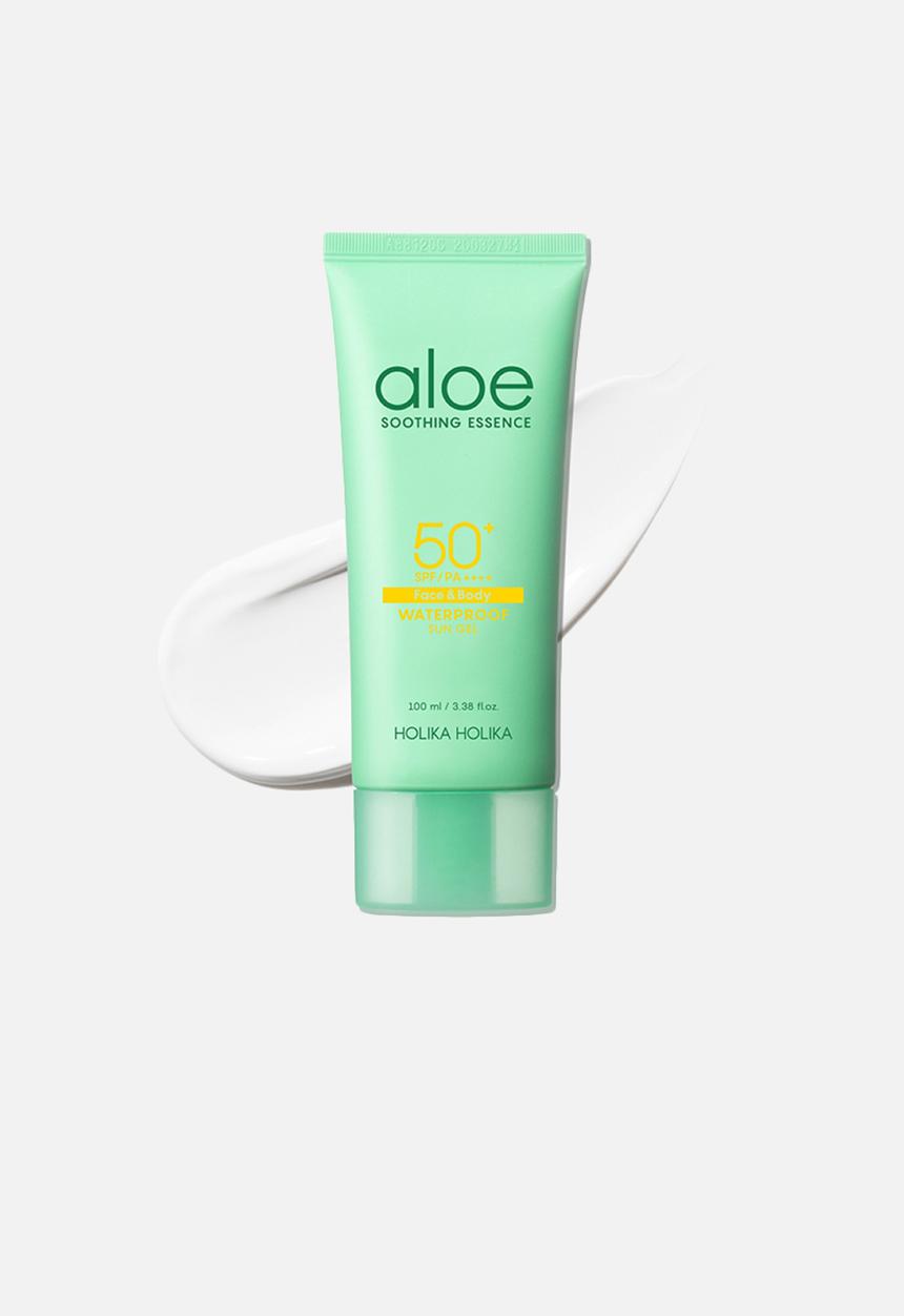 HOLIKA HOLIKA - Aloe Soothing Essence Waterproof Sun Gel SPF50+