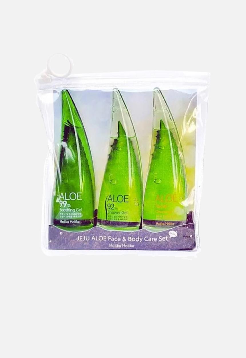 HOLIKA HOLIKA - Jeju Aloe Face And Body Care Set