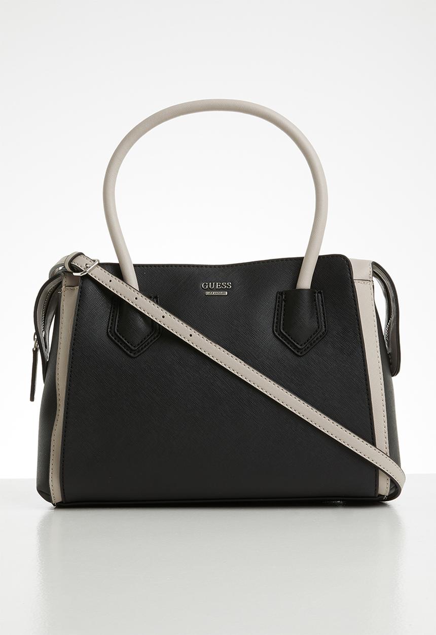 GUESS - Kota large satchel - black