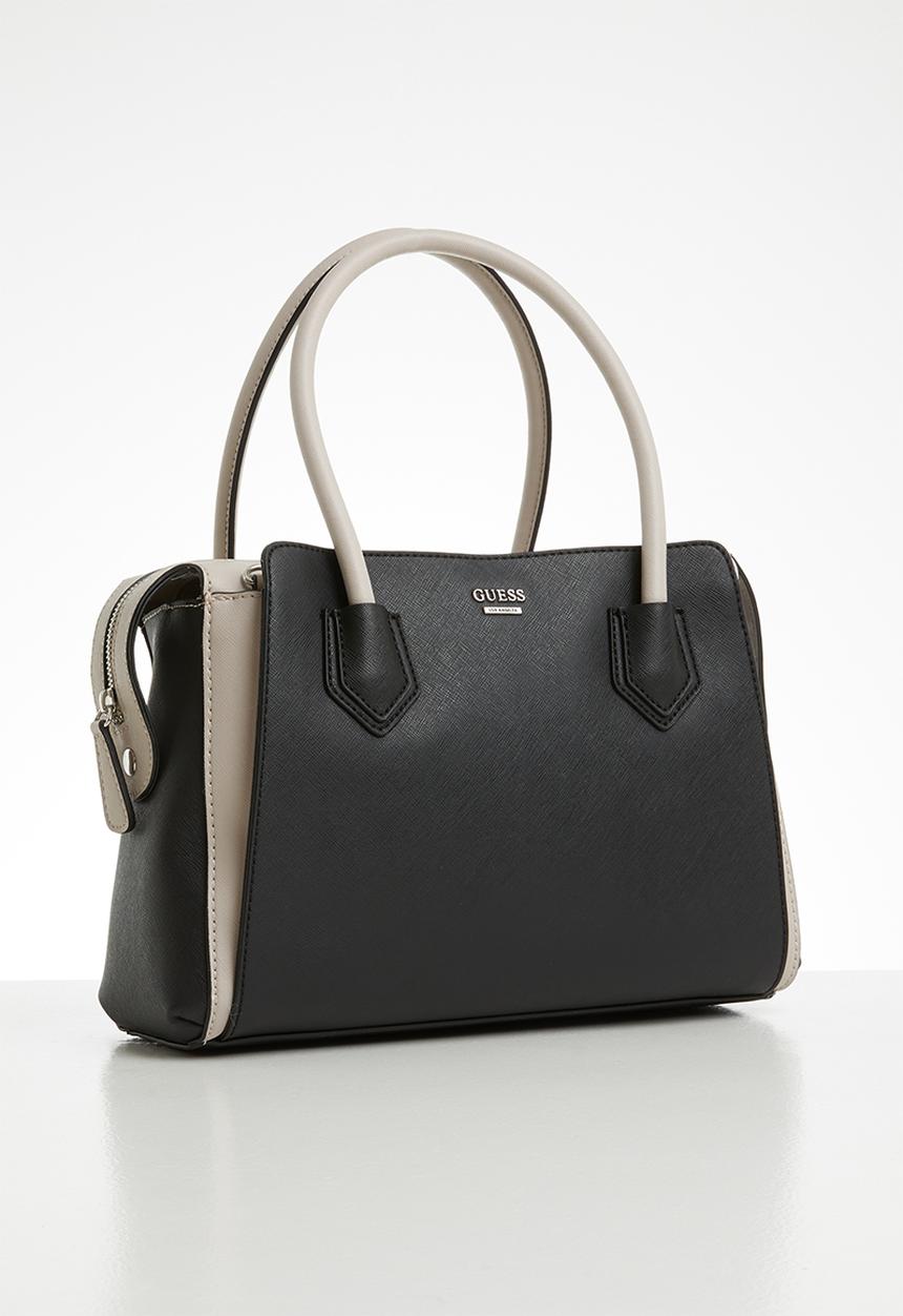 GUESS - Kota large satchel - black