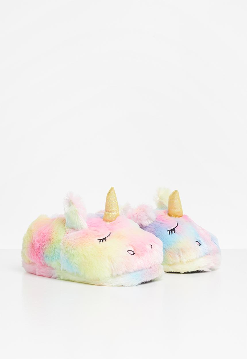 Rebel Republic - Girls chunky slippers - multi