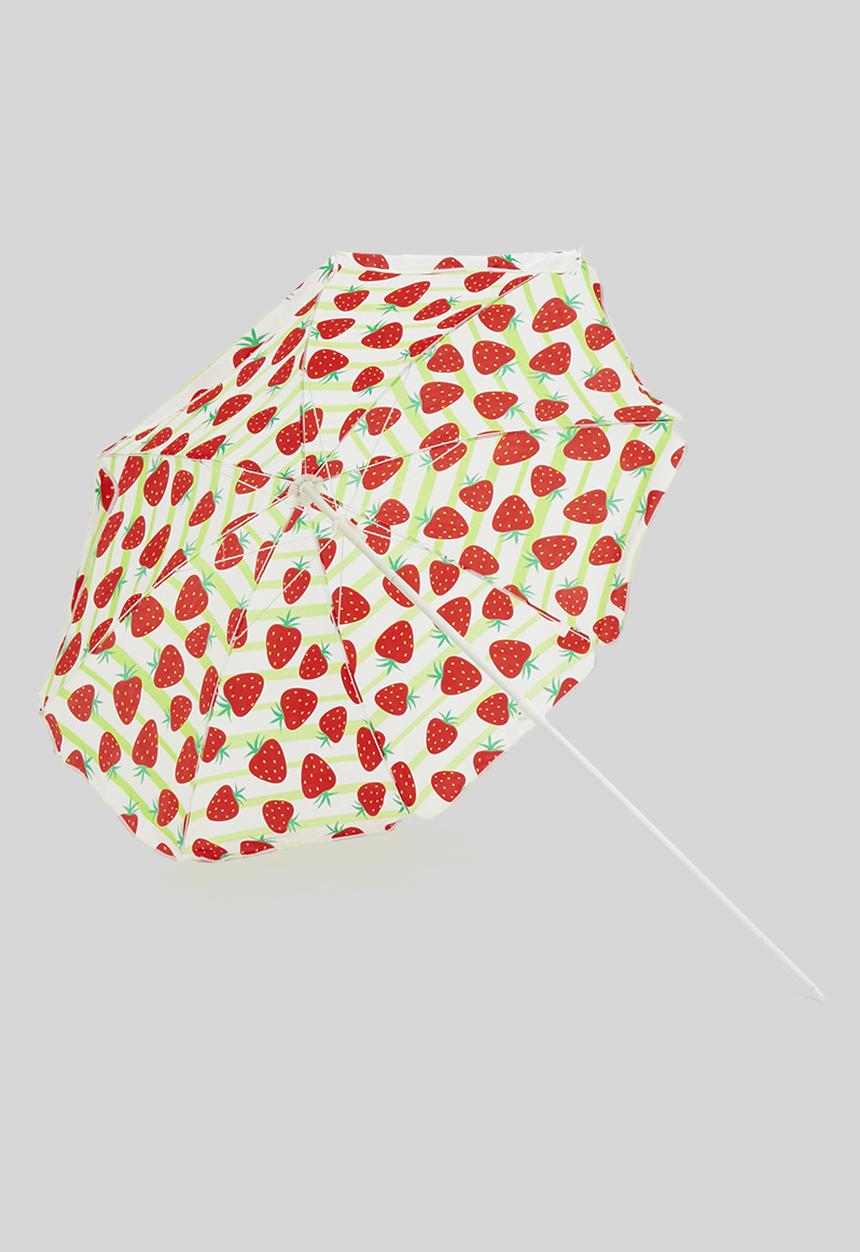 H&S - Beach umbrella - strawberry