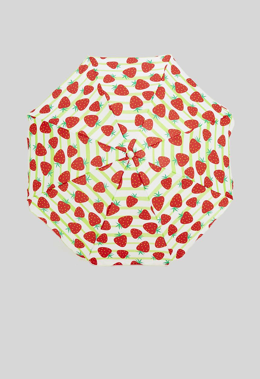 H&S - Beach umbrella - strawberry