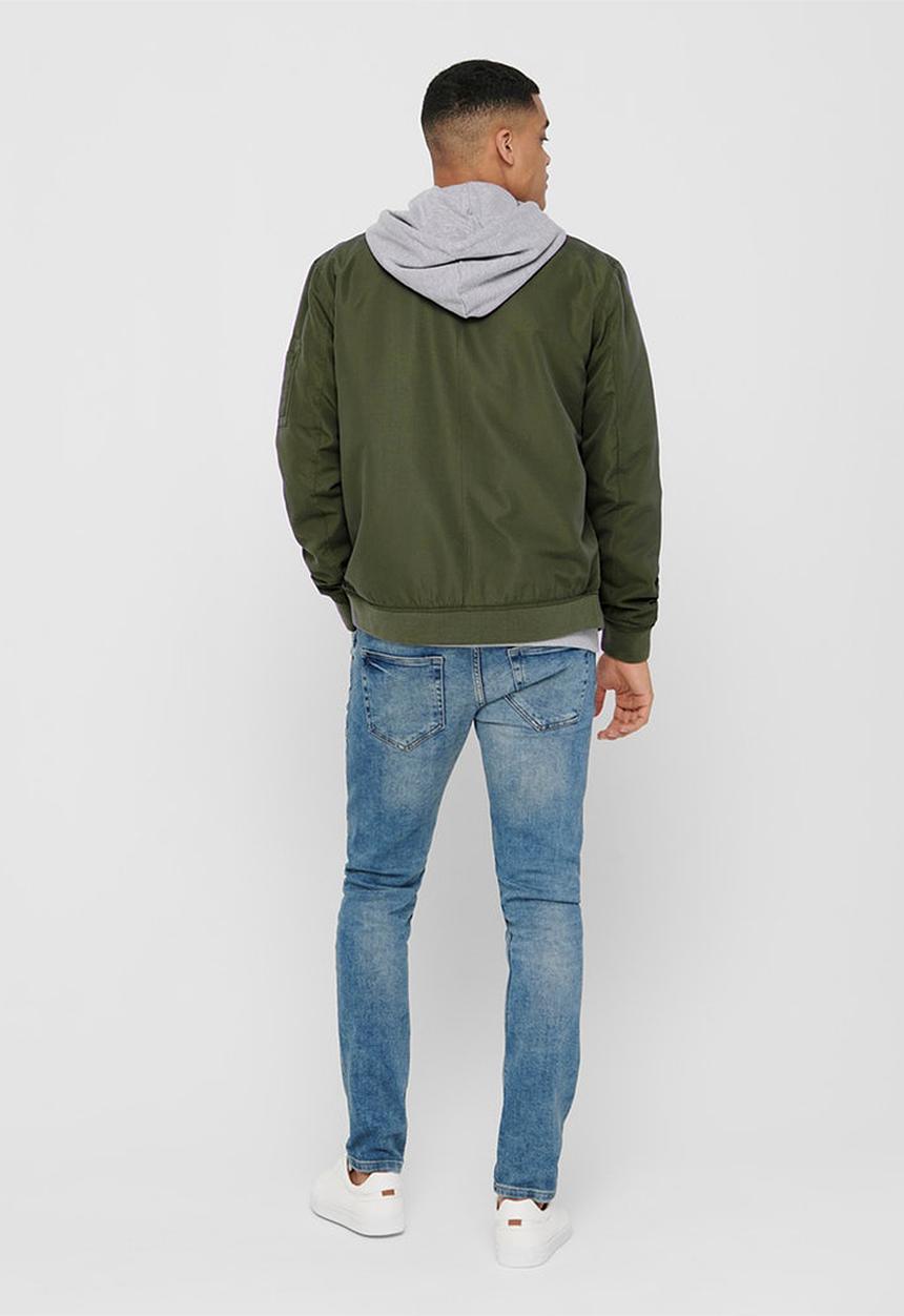 Only & Sons - Jack bomber - olive night