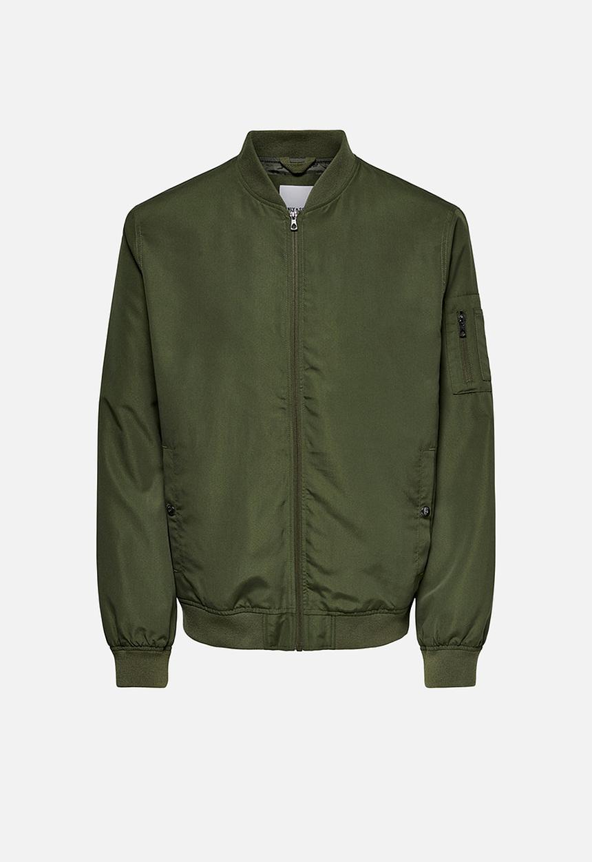 Only & Sons - Jack bomber - olive night
