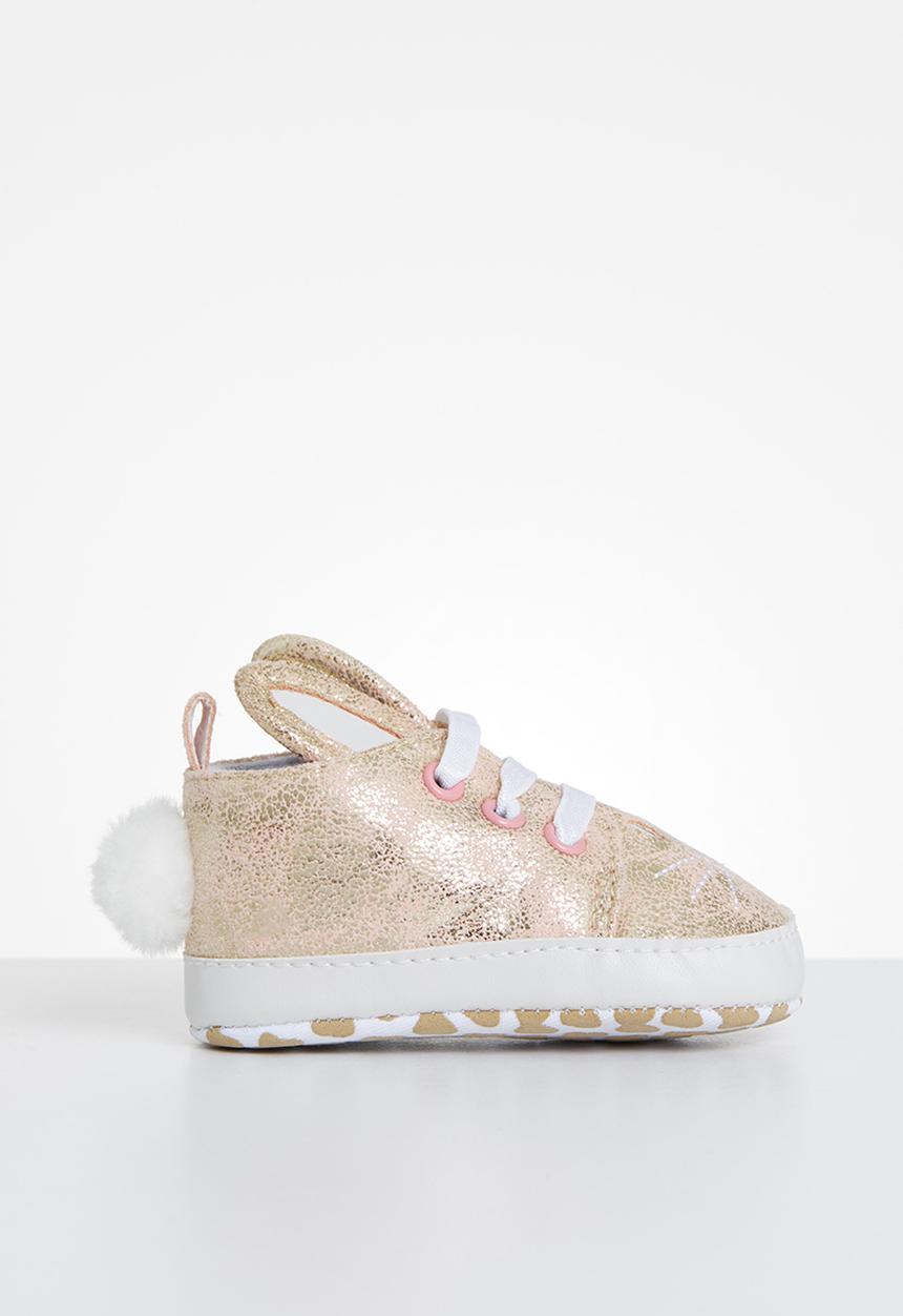 Pop Candy - Girls metallic sneaker - gold