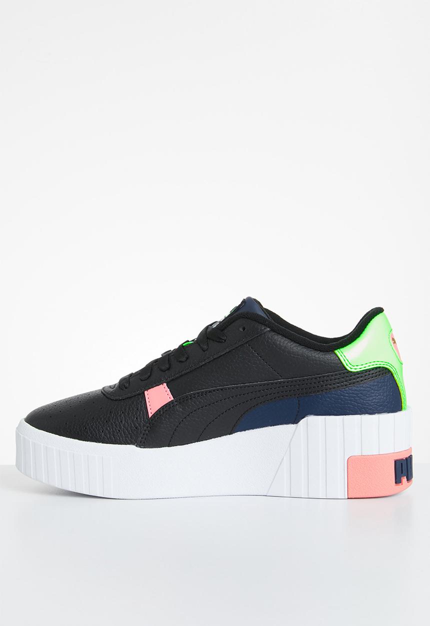PUMA - Cali wedge sunset bv wn's - Puma black-Puma white-peacoat