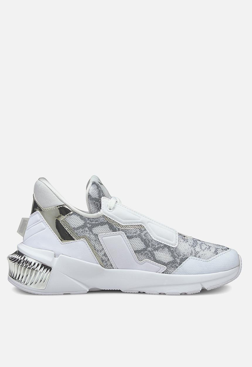 PUMA - Provoke xt untmd wn's - puma white-metallic silver-castlerock