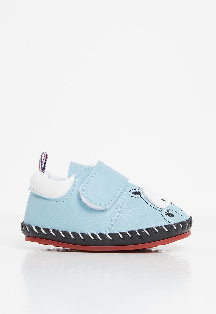 Pop Candy - Baby bear booties - blue
