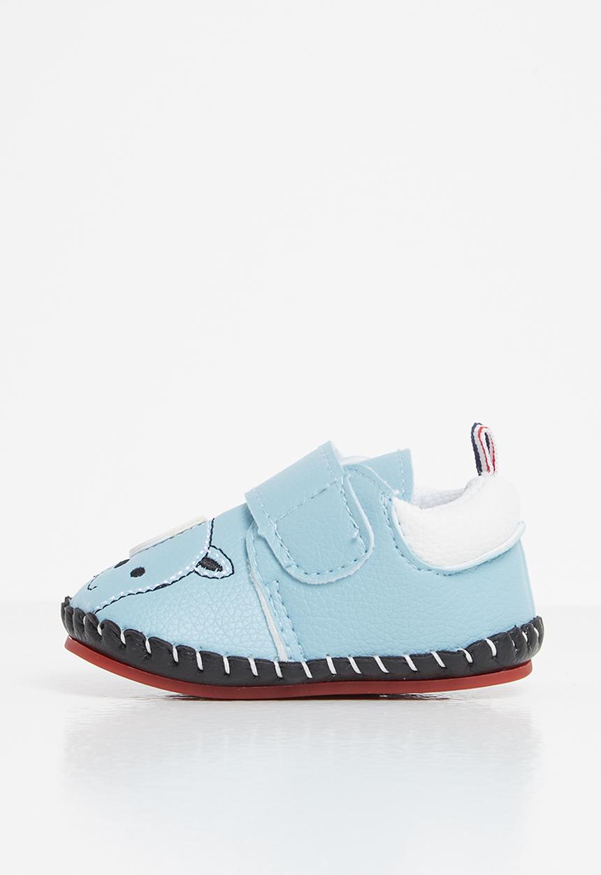 Pop Candy - Baby bear booties - blue