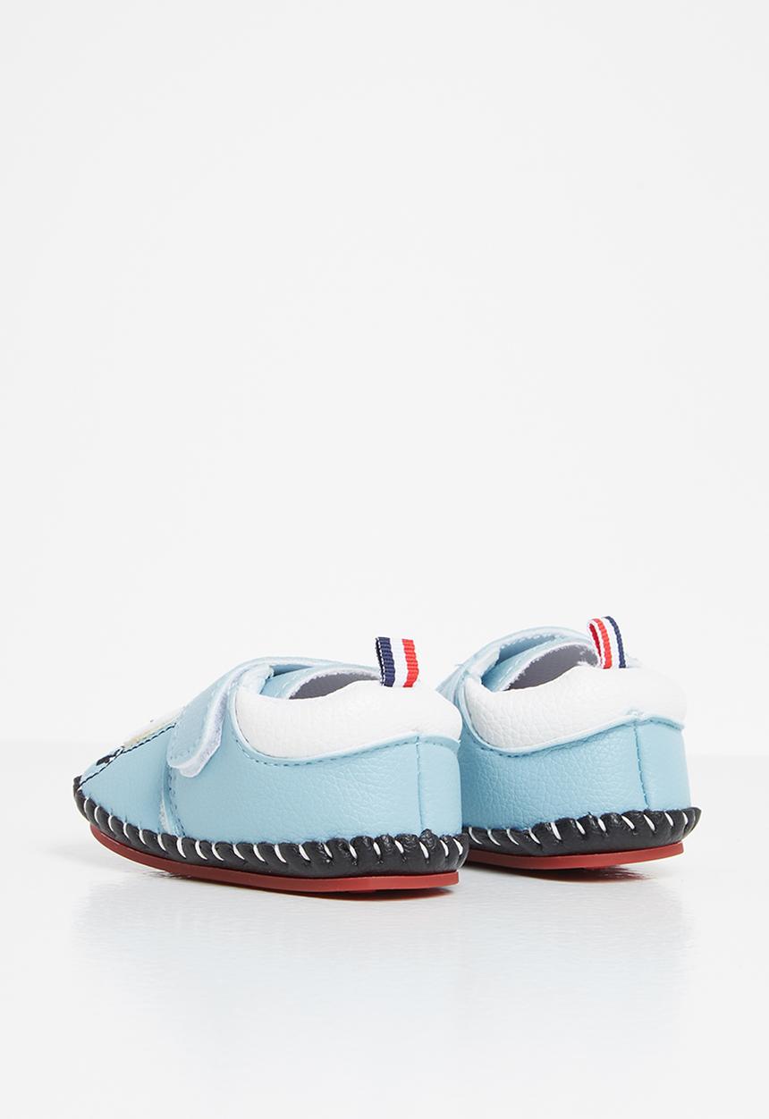 Pop Candy - Baby bear booties - blue