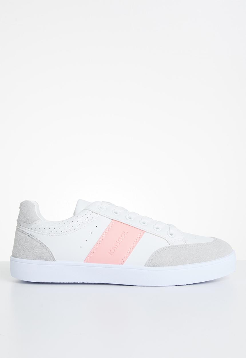 KANGOL - Strace sneaker - white & pink