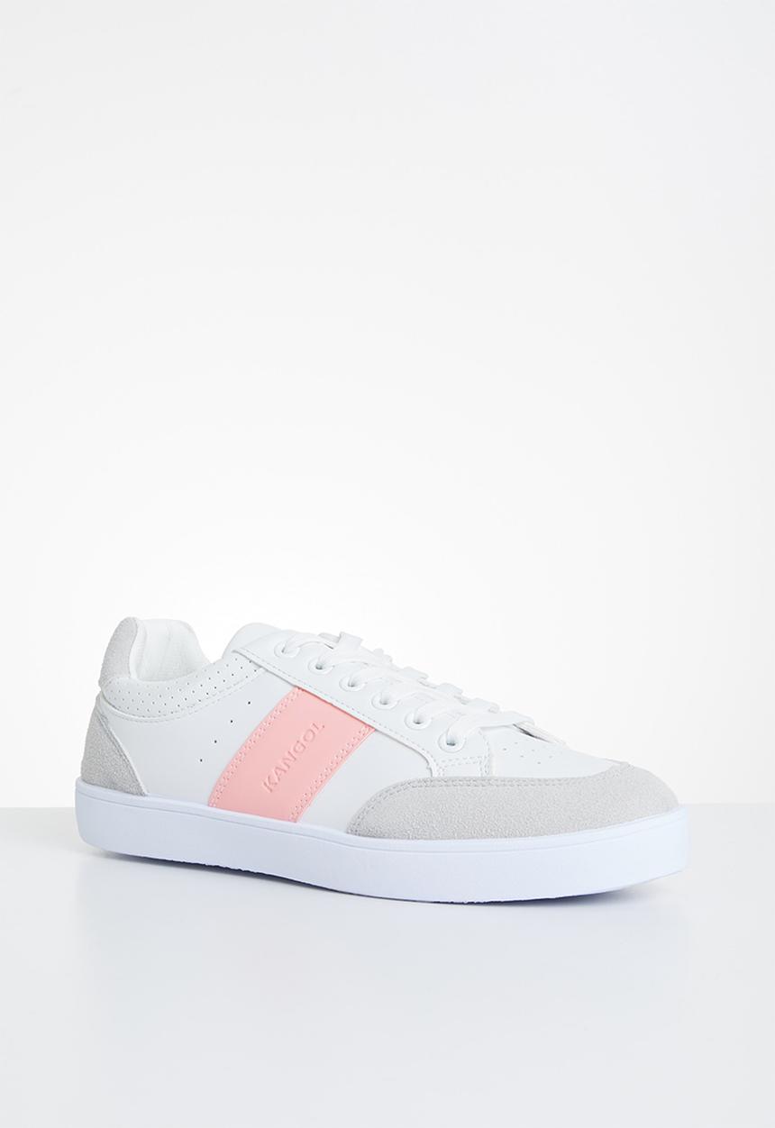 KANGOL - Strace sneaker - white & pink