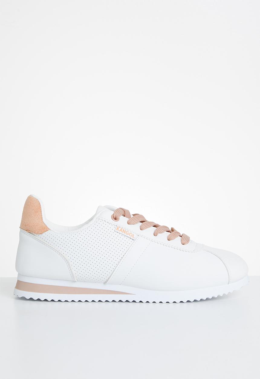 KANGOL - Prasa sneaker - white & pink