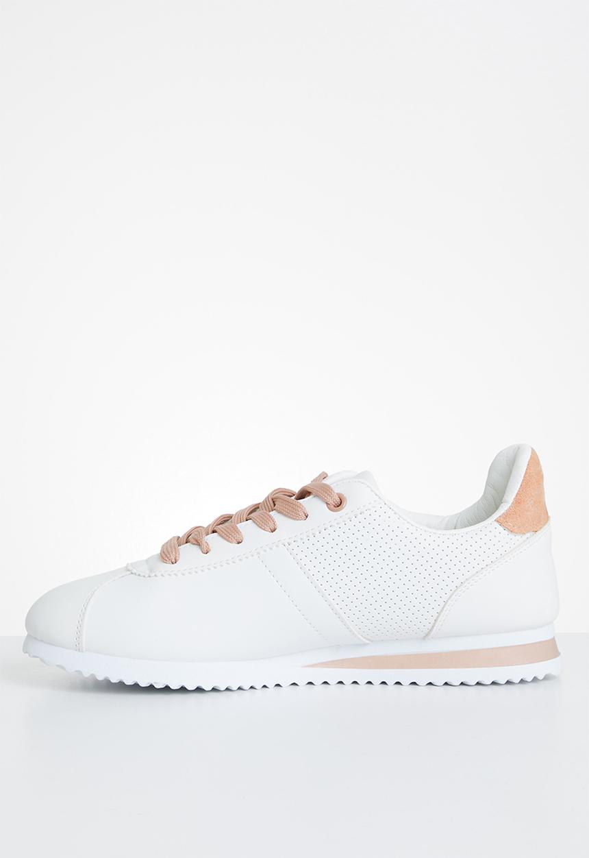 KANGOL - Prasa sneaker - white & pink